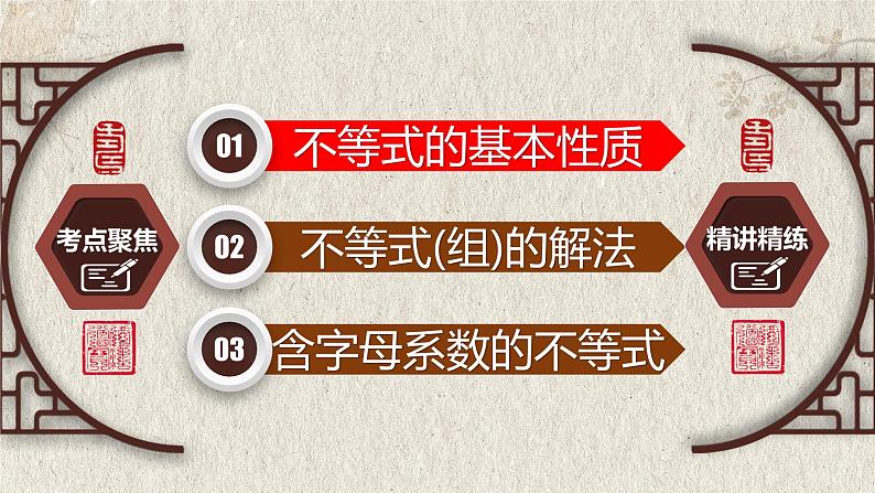 中考数学一轮复习讲练课件专题2.4 一元一次不等式（组）（含答案）第2页