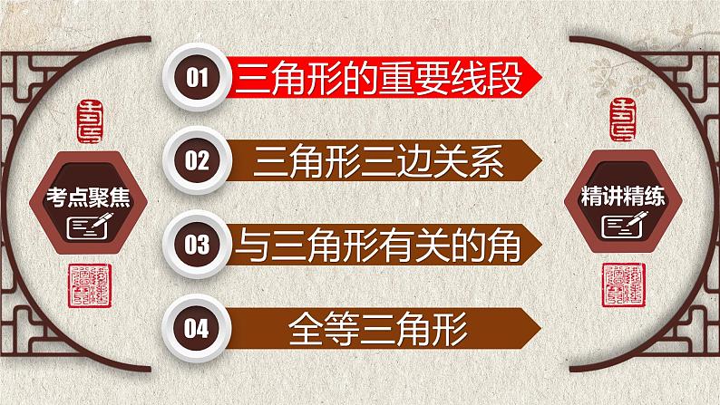 中考数学一轮复习讲练课件专题4.2 三角形（含答案）第2页