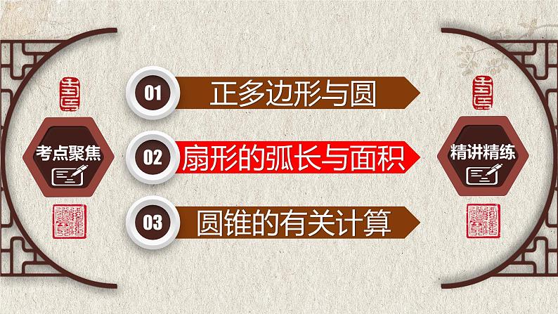 中考数学一轮复习讲练课件专题6.3 与圆有关的计算（含答案）第5页