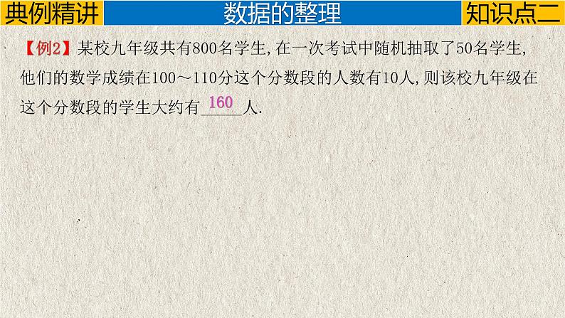 中考数学一轮复习讲练课件专题8.1 统计（含答案）第8页