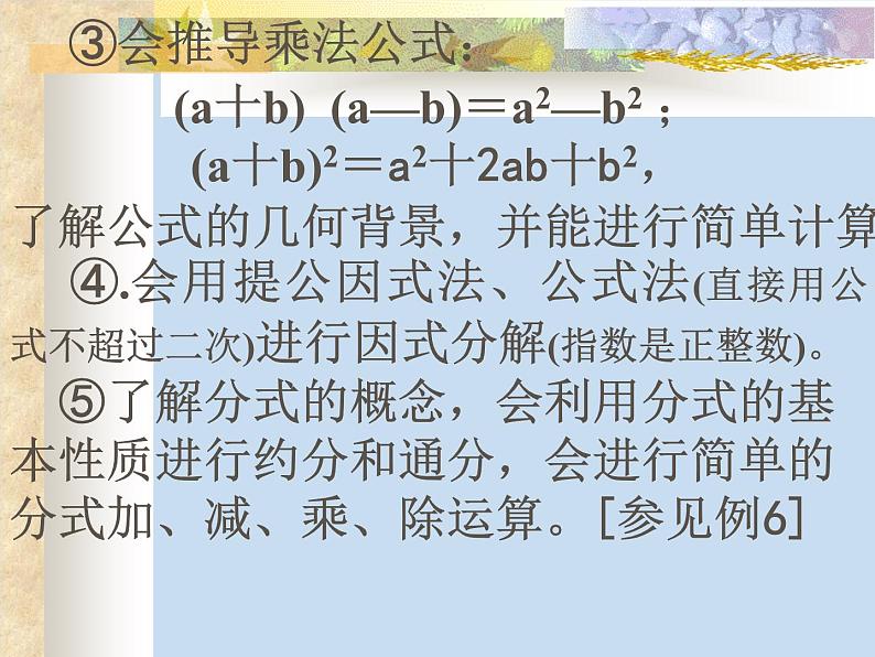 中考复习（代数式）-中考数学三轮冲刺课件第5页