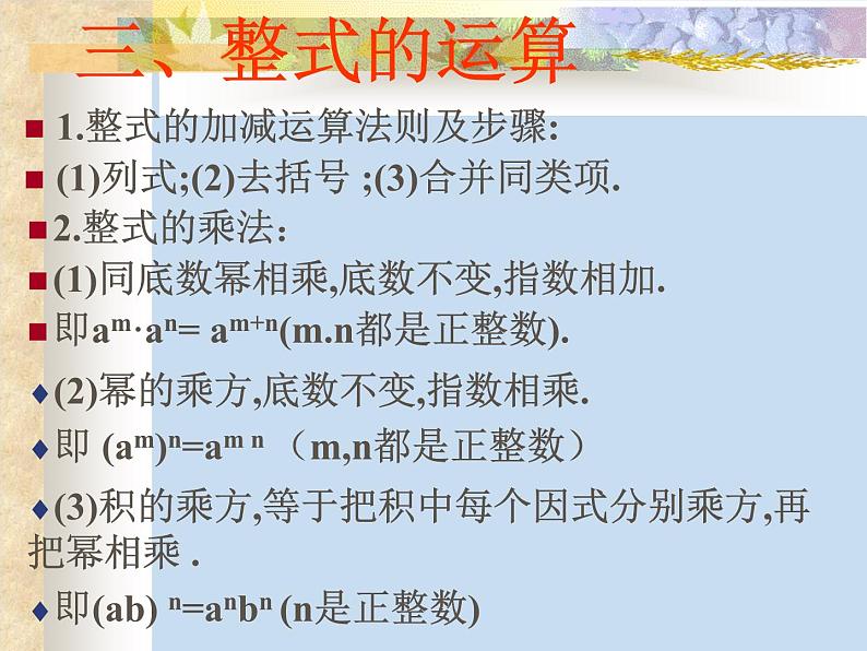 中考复习（代数式）-中考数学三轮冲刺课件第7页