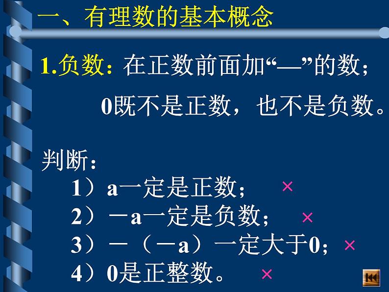 有理数总复习-中考数学三轮冲刺课件第2页