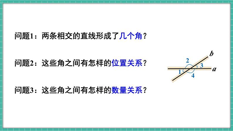 7.1.1 两条直线相交（课件） -2024－2025学年人教版（2024）数学七年级下册第6页