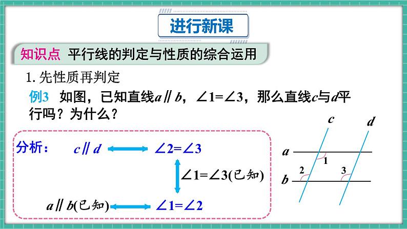 第2课时 平行线的判定与性质的综合运用第6页