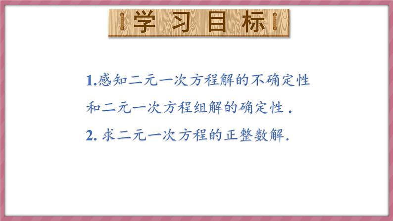 10.1 二元一次方程组的概念（课件） -2024－2025学年人教版（2024）数学七年级下册第2页