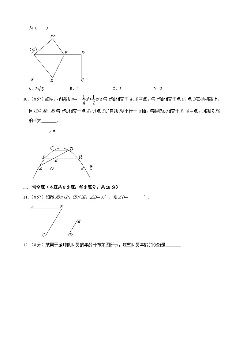 辽宁省大连市2024年中考数学模拟试题（含解析）第2页