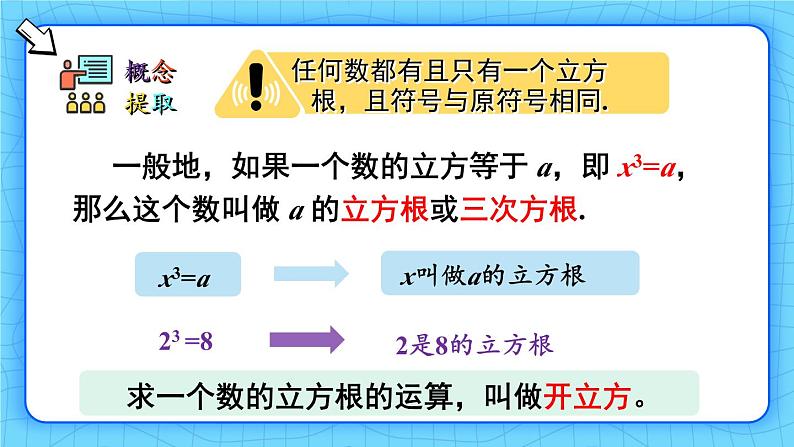 人教版（2024）七年级数学下册课件 8.2 第1课时 立方根第7页