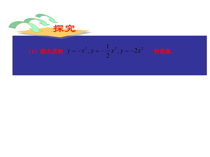 人教版九年级上册数学22.1.2二次函数y=ax2图像和性质 课件第7页