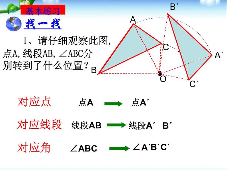 人教版九年级数学第23章《旋转》复习课件第7页