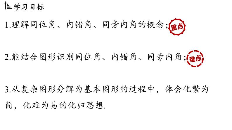 7.1.3两条直线被第三条直线所截（课件）2024—2025学年人教版（2024）数学七年级下册第2页