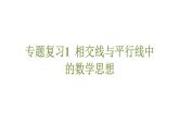 專(zhuān)題復(fù)習(xí)1 相交線與平行線中的數(shù)學(xué)思想（課件）人教版（2024）數(shù)學(xué)七年級(jí)下冊(cè)