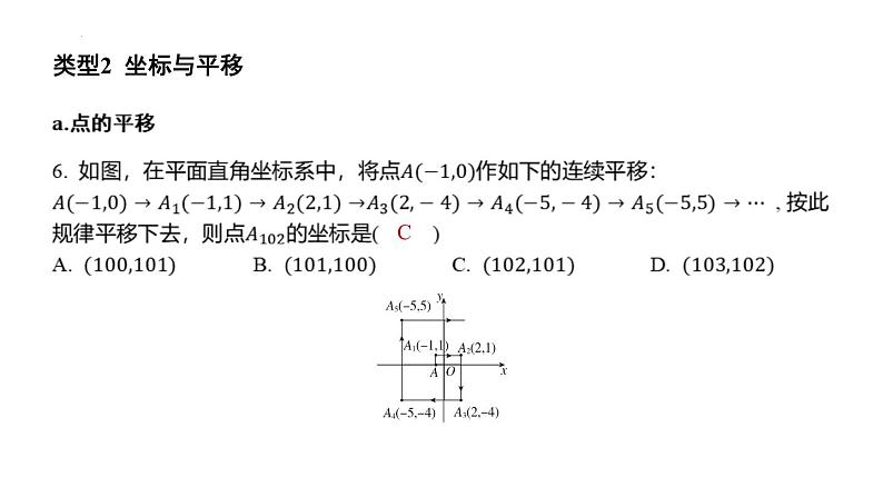 专题复习7 巧用直角坐标系中点的坐标解题的常见类型（课件）人教版（2024）数学七年级下册第8页