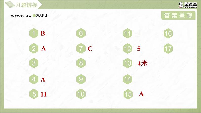 全章热门考点整合应用第3页