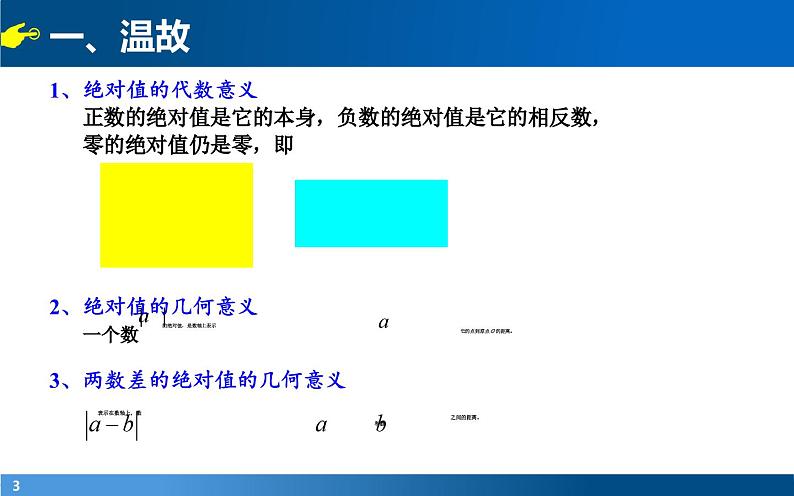 初高中数学衔接课——第二章 数与式之绝对值课件第3页