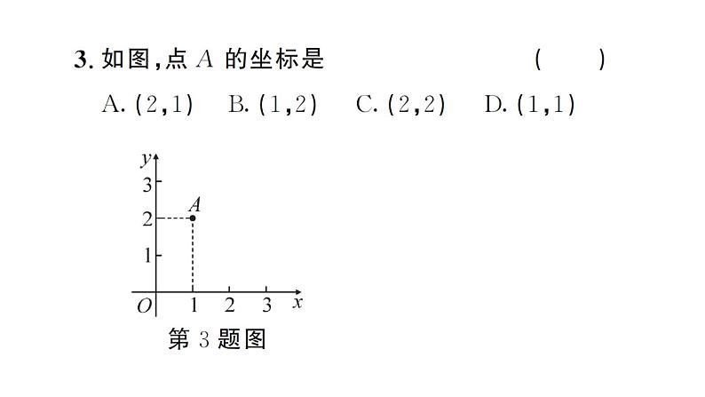 初中数学新人教版七年级下册9.1.1 平面直角坐标系的概念作业课件2025春第4页