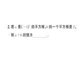 初中数学新人教版七年级下册第八章专题一0 实数中的易错问题作业课件2025春