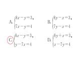 初中数学新人教版七年级下册第十章专题一9 古代文化与二元一次方程组作业课件2025春