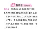 初中数学新人教版七年级下册12.2.3 趋势图作业课件2025春