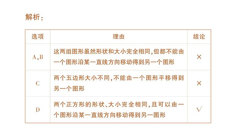 初中数学新人教版七年级下册7.4 平移作业课件2025春第3页