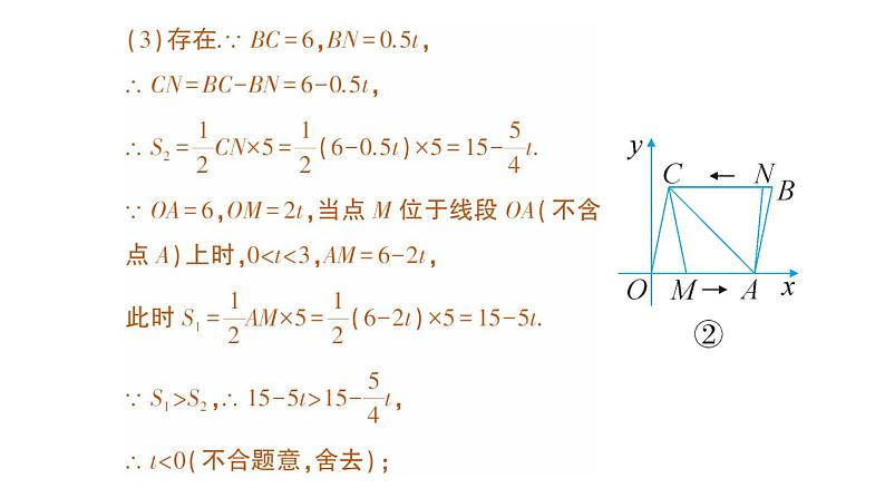 初中数学新人教版七年级下册期末重难点专题（二）平面直角坐标系中的动点问题作业课件2025春第5页