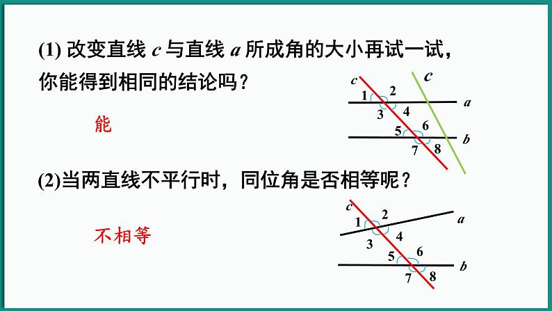 北师大版（2024）数学七年级下册--2.3 平行线的性质 第1课时 平行线的性质（课件）第6页