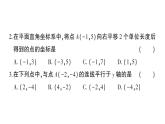 初中數(shù)學新人教版七年級下冊第九章 平面直角坐標系作業(yè)課件2025春