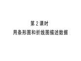 初中數(shù)學(xué)新人教版七年級下冊12.2.1第2課時 用條形圖和折線圖描述數(shù)據(jù)作業(yè)課件2025春