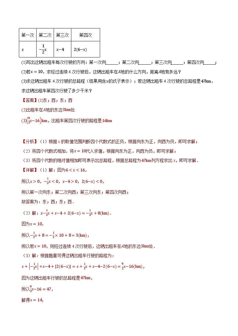 专题4.3 实际问题与一元一次方程【十五大题型】-最新苏教版七年级上册数学精讲精练（教师版）第2页