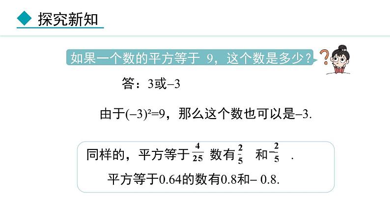 北师大版八年级数学上册2.2平方根第2课时课件第7页