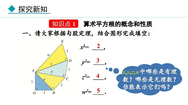 北师大版八年级数学上册2.2平方根第1课时课件第4页