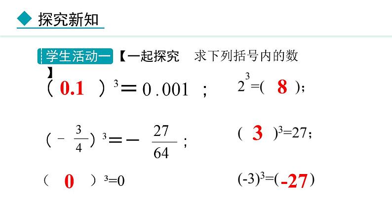 北师大版八年级数学上册2.3立方根课件第5页