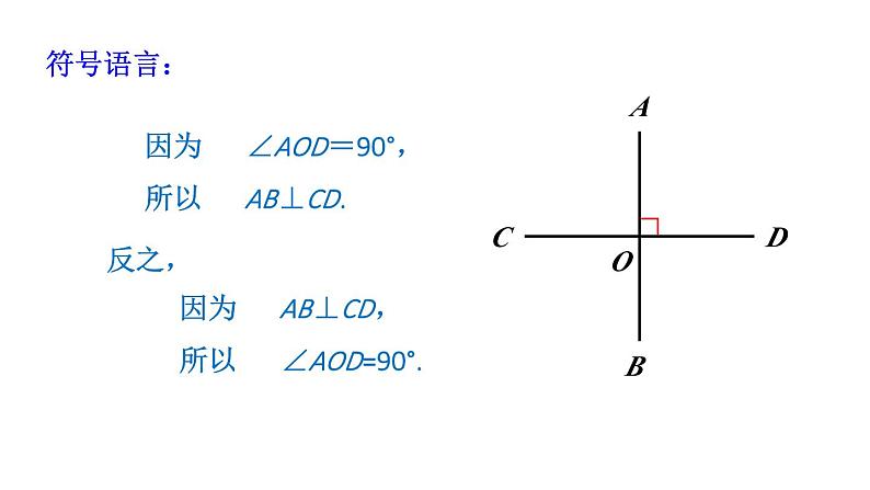 初中数学新人教版七年级下册7.1.2 两直线垂直教学课件2025春第8页