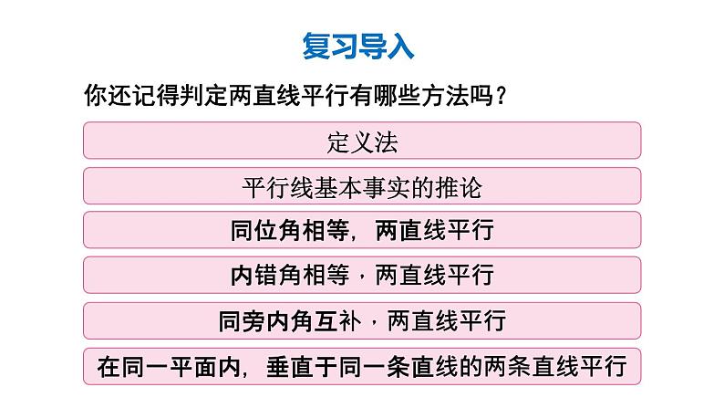 初中数学新人教版七年级下册第七章 相交线与平行线数学活动教学课件2025春第3页