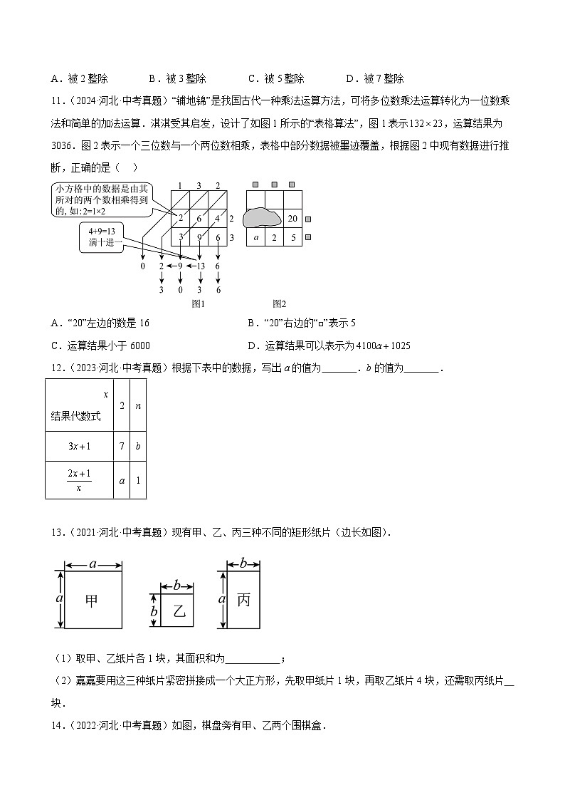 专题02   整式运算与因式分解（原卷版）第2页