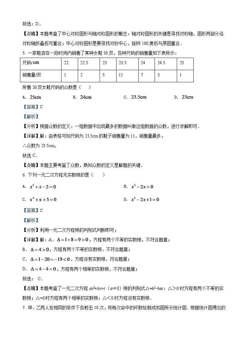 2024年辽宁省抚顺本溪辽阳市中考数学模拟试卷（解析版）第3页