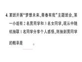 初中数学新北师大版七年级下册第三章3 等可能事件的概率第一课时 计算简单事件发生的概率作业课件2025春