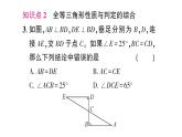初中數(shù)學新北師大版七年級下冊第四章3 第四課時 全等三角形性質與判定的綜合作業(yè)課件2025春