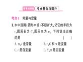 初中数学新北师大版七年级下册第六章 变量之间的关系复习作业课件2025春