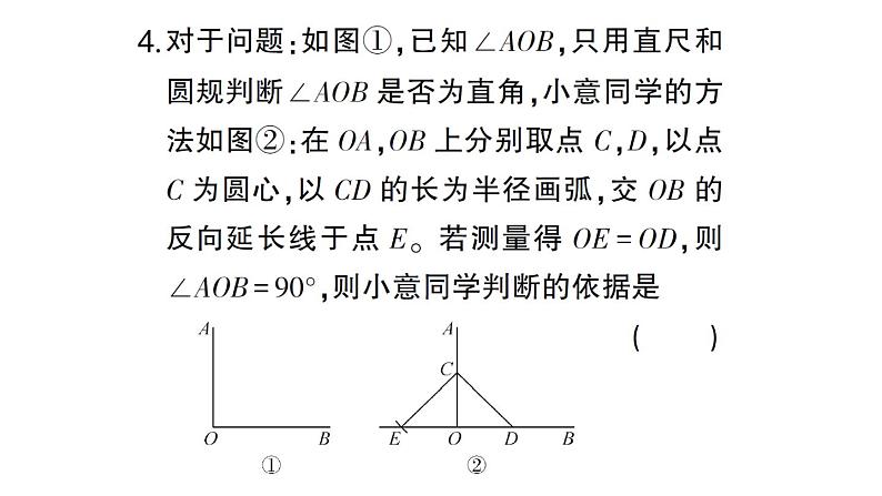 初中数学新北师大版七年级下册专练四 网格作图与尺规作图作业课件2025春第7页