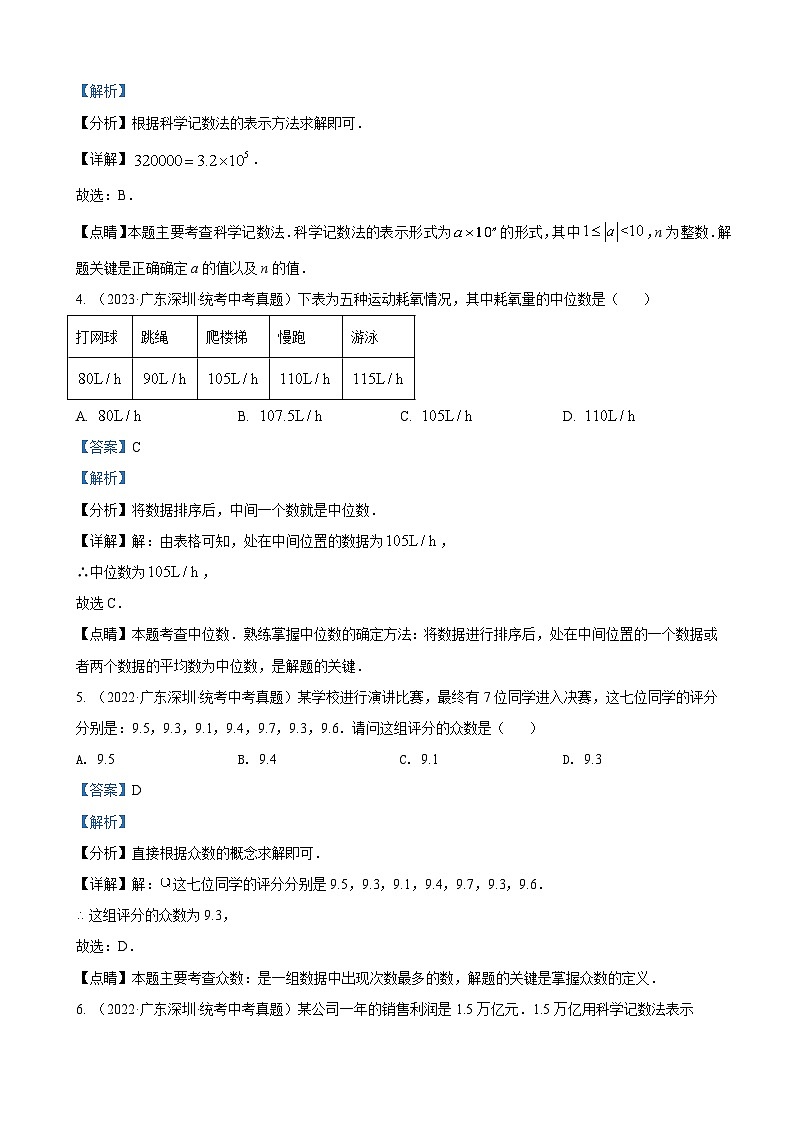 专题01 选择基础重点题（一）（解析版）第2页