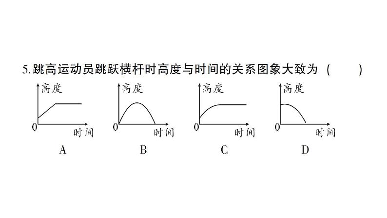 初中数学新北师大版七年级下册第六章 变量之间的关系综合训练作业课件2025春季第5页