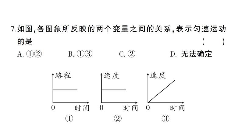 初中数学新北师大版七年级下册第六章 变量之间的关系综合训练作业课件2025春季第7页