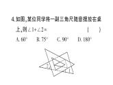 初中數(shù)學(xué)新北師大版七年級下冊第四章 三角形（一）（4.1）作業(yè)課件2025春