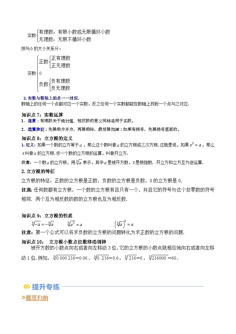 专题02 实数（10个知识回顾+15种重点题型归纳+过关检测）（原卷版）第3页