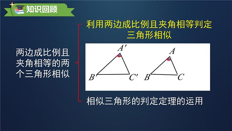 27.2.1 相似三角形的判定(两个角分别相等的三角形相似) 课件 人教版九年级数学下册第2页