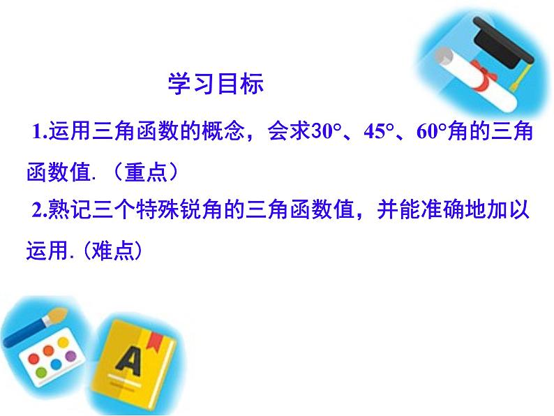 28.1.3  特殊角的三角函数值 课件 人教版九年级数学下册第2页