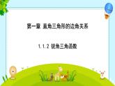 1.1.2 锐角三角函数 课件 北师大版九年级数学下册