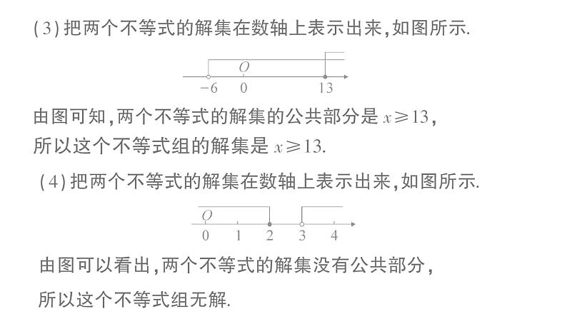 初中数学新湘教版七年级下册3.5 一元一次不等式组作业课件2025春第8页