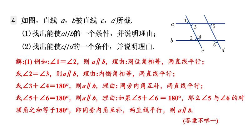 初中数学新湘教版七年级下册第4章复习题教学课件2025春第5页